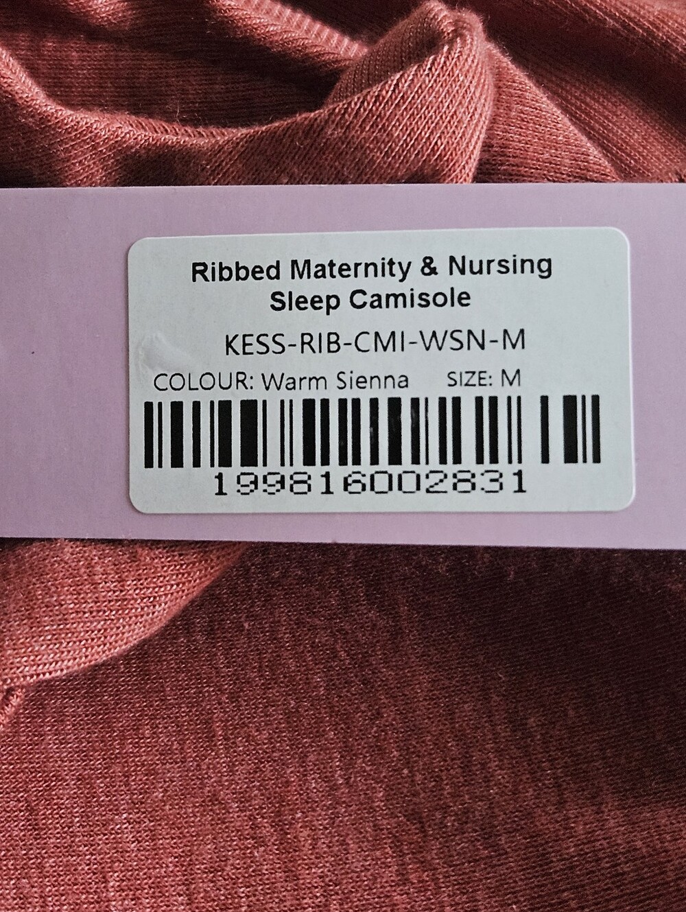 Essentials Ribbed Maternity & Sleep Camisole - Picture 8 of 9